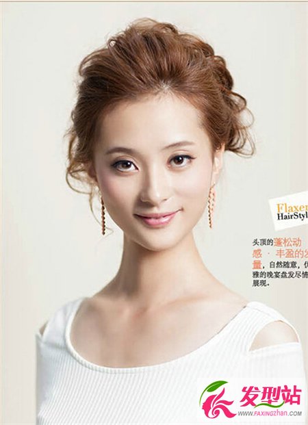 高雅迷人盤發(fā)造型 讓你擁有貴婦般氣質(zhì)