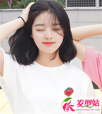 無劉海造型
