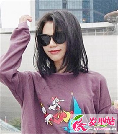 黑色秀發(fā)造型