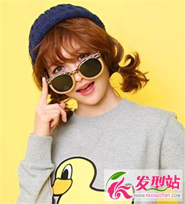 卷發(fā)劉海發(fā)型