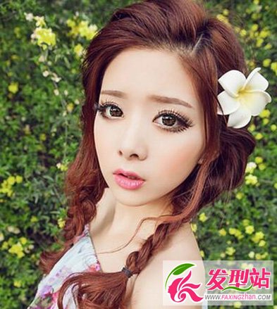 雙麻花辮子