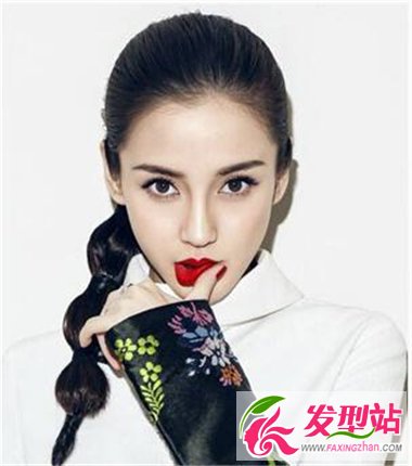 馬尾辮子發(fā)型