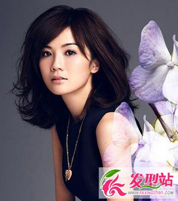 斜劉海梨花頭