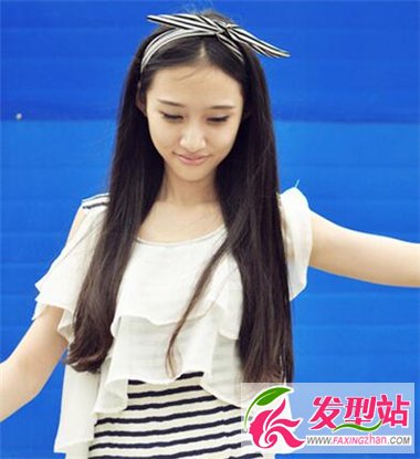 長(zhǎng)直發(fā)