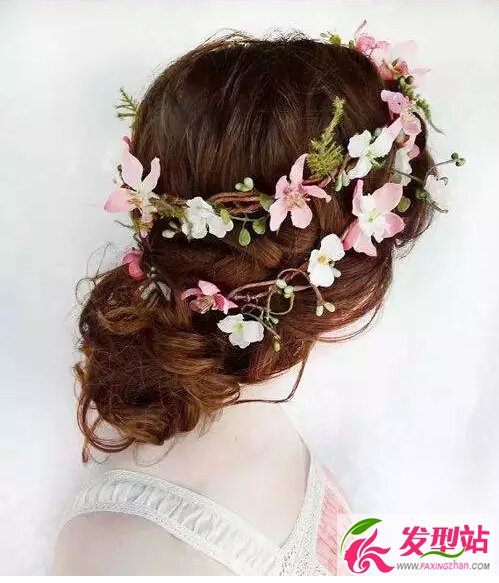 花仙子新娘造型