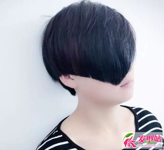 弧形切短發(fā)