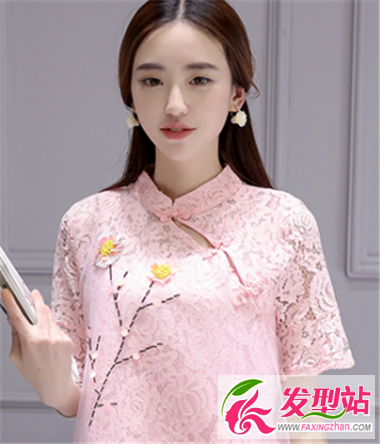 中式旗袍新娘發(fā)型 打造你那復(fù)古典雅之美