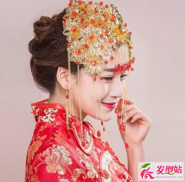 復(fù)古新娘發(fā)型
