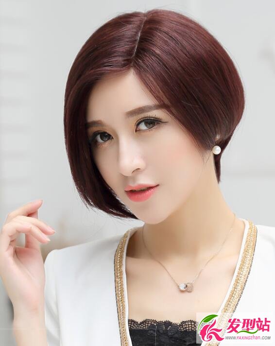 職場偏分短發(fā)