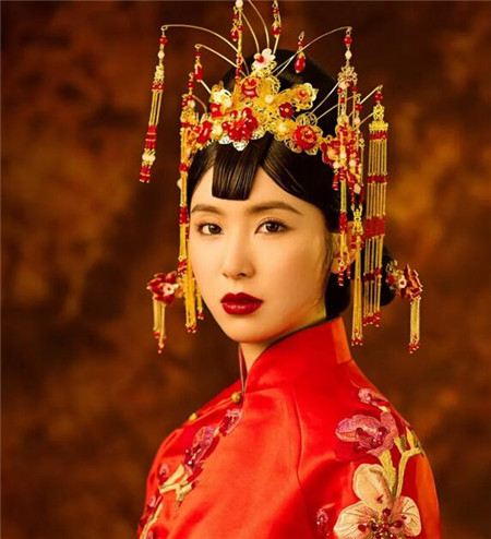 中式新娘發(fā)型大全(一) 獨一無二襯托你的美