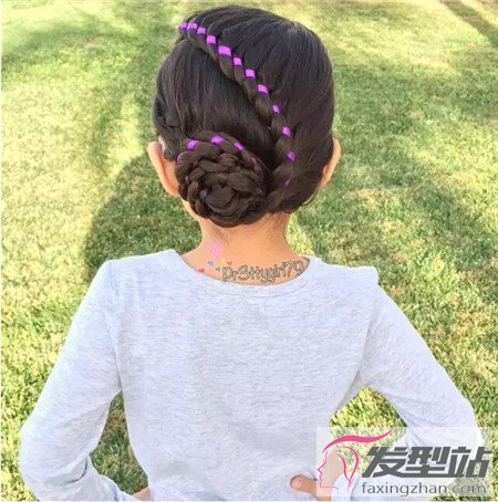 女孩子頭發(fā)怎么扎最好看 讓你大開眼界的女童扎發(fā)