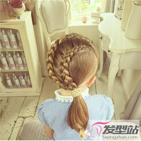 長(zhǎng)頭發(fā)女童怎么扎發(fā)好看 最有型的兒童編發(fā)