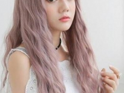 長(zhǎng)發(fā)染什么顏色好看 薄藤色染發(fā)讓你做仙女