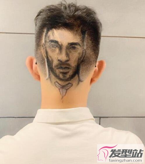 男生后腦勺雕刻發(fā)型