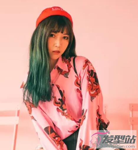 酷女孩色染發(fā)發(fā)型