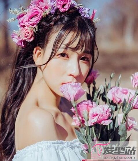 女生寫真發(fā)型