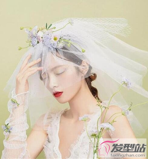 小清新風新娘發(fā)型
