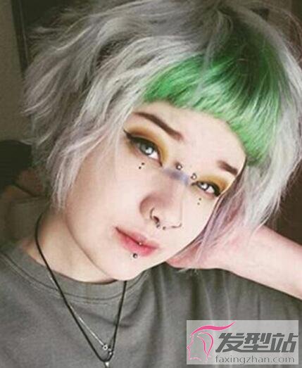 女生個(gè)性短發(fā)發(fā)型