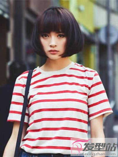 明星美女波波頭發(fā)型圖片 少女波波頭的校園風(fēng)格搭配