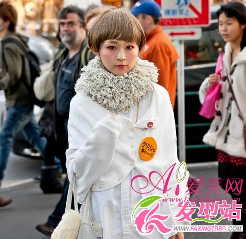 最新街拍 不能錯(cuò)過日系流行短發(fā)