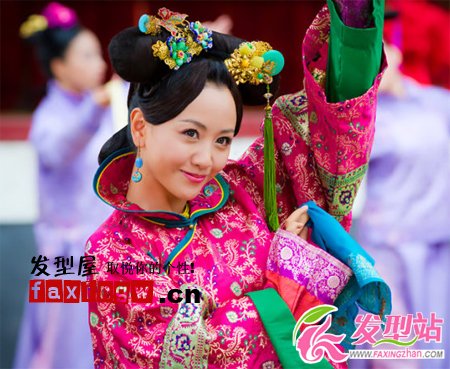 《宮鎖珠簾》出演反一號楊蓉精美戲內外發(fā)型秀