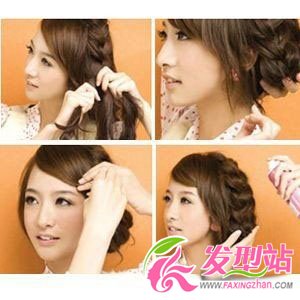 白色情人節(jié) 教你DIY 3款露額發(fā)型