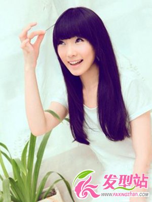 清甜的少女系直發(fā)