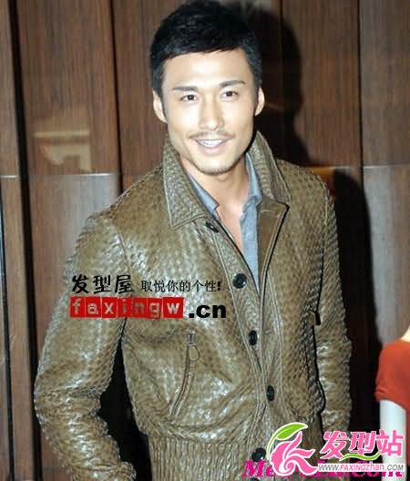 男模胡兵短發(fā)與長發(fā)型圖片大比拼