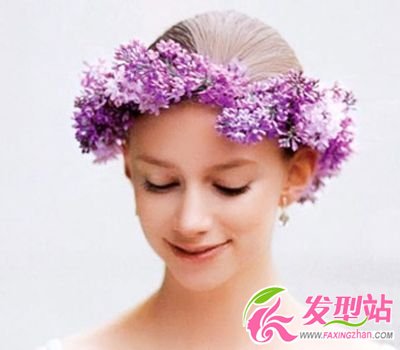 田園風(fēng) 新娘清冽優(yōu)雅發(fā)型(組圖)