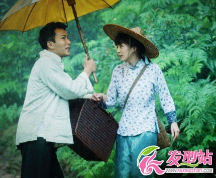 《如意》楊冪劉愷威甜蜜吻照 看楊冪可愛復古發(fā)型 - 婷婷是美女 - 時尚女性情感