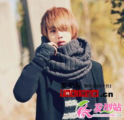 韓式男生發(fā)型新風尚 頭發(fā)造型感顯帥氣