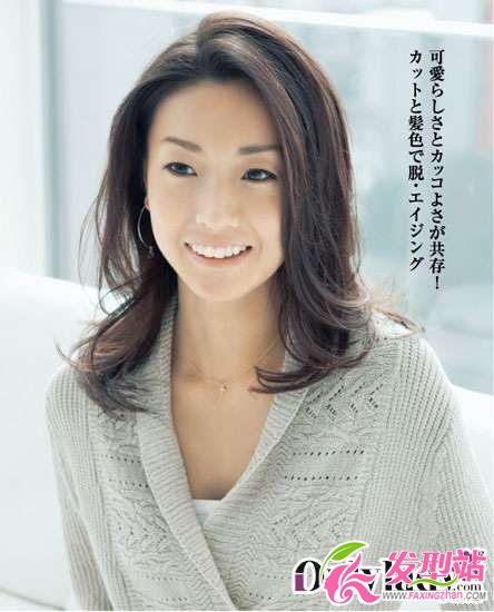 日式淑女風(fēng)長發(fā) 自然不造作