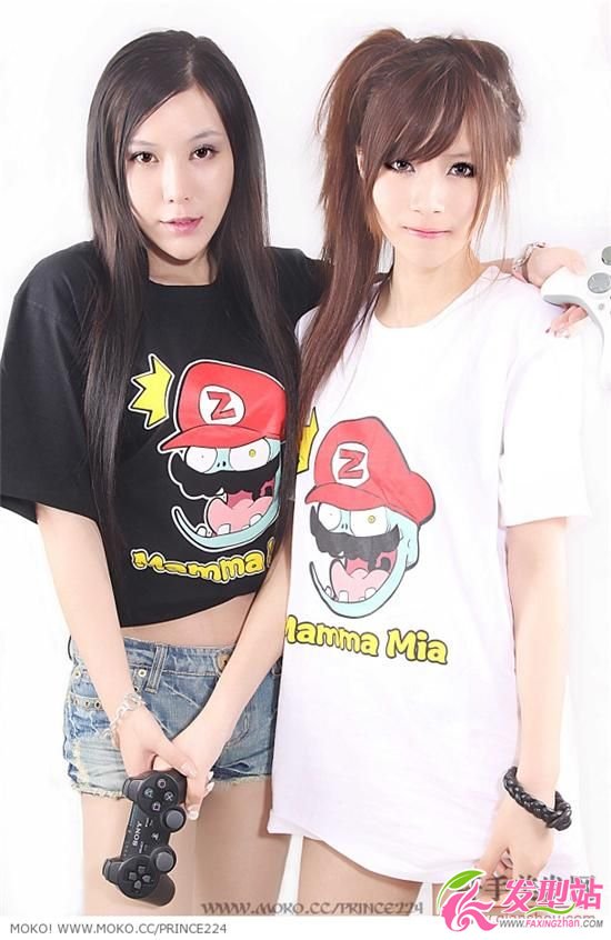 游戲美女 盤發(fā)可愛女PK直發(fā)熟女 游戲美女 盤發(fā)可愛女PK直發(fā)熟女