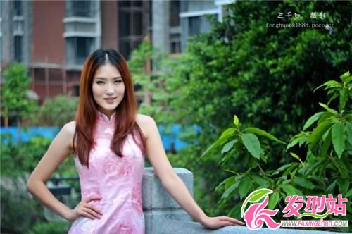 旗袍小姐中長直發(fā)造型秀 旗袍小姐中長直發(fā)造型秀