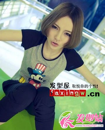 夏日必火 八款柔美可人BOB發(fā)型