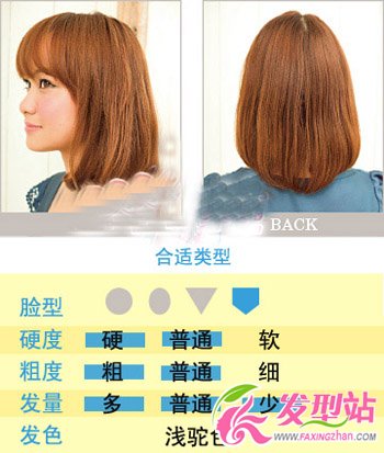 夏季短發(fā)推薦 甜美短發(fā)BOB頭