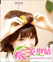 甜美宅女DIY超美麗荷葉頭(組圖)