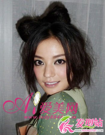 明星梨花頭圖片 娃娃臉減齡絕招