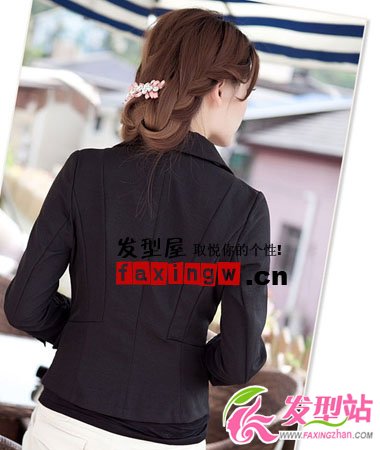 適合30歲女人的盤(pán)發(fā) 瞬減5歲