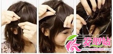 最美2款夏日發(fā)型 編發(fā)mix發(fā)飾