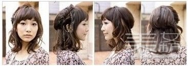 最美2款夏日發(fā)型 編發(fā)mix發(fā)飾