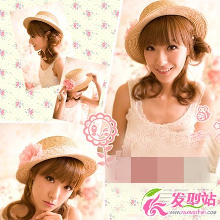 女生中發(fā)發(fā)型扎法 清爽又可愛(ài)