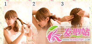 女生中發(fā)發(fā)型扎法 清爽又可愛(ài)