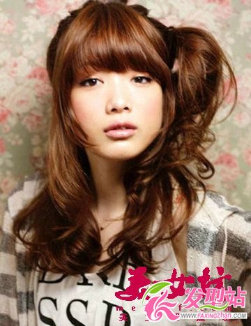 可愛(ài)側(cè)扎發(fā)DIY 大減齡