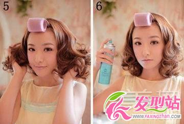 巧用小發(fā)飾 diy清新發(fā)型
