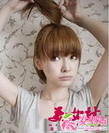 Ayuki示范簡(jiǎn)單花苞頭DIY 可愛(ài)甜美