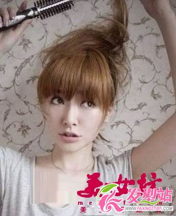 Ayuki示范簡(jiǎn)單花苞頭DIY 可愛(ài)甜美