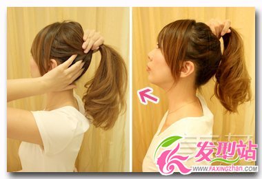達(dá)人教你馬尾怎么扎好看