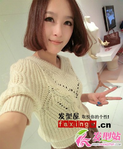俏麗瘦臉鵝蛋臉發(fā)型 秀出時(shí)尚美女魅力