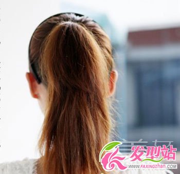 教你diy可愛馬尾辮